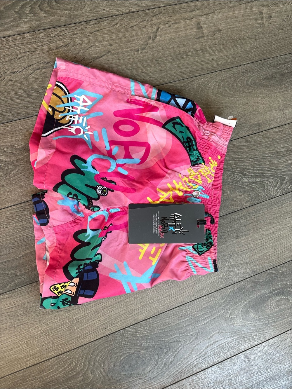 Alec Monopoly x Nobu Malibu limited edition Swim Shorts 8Y